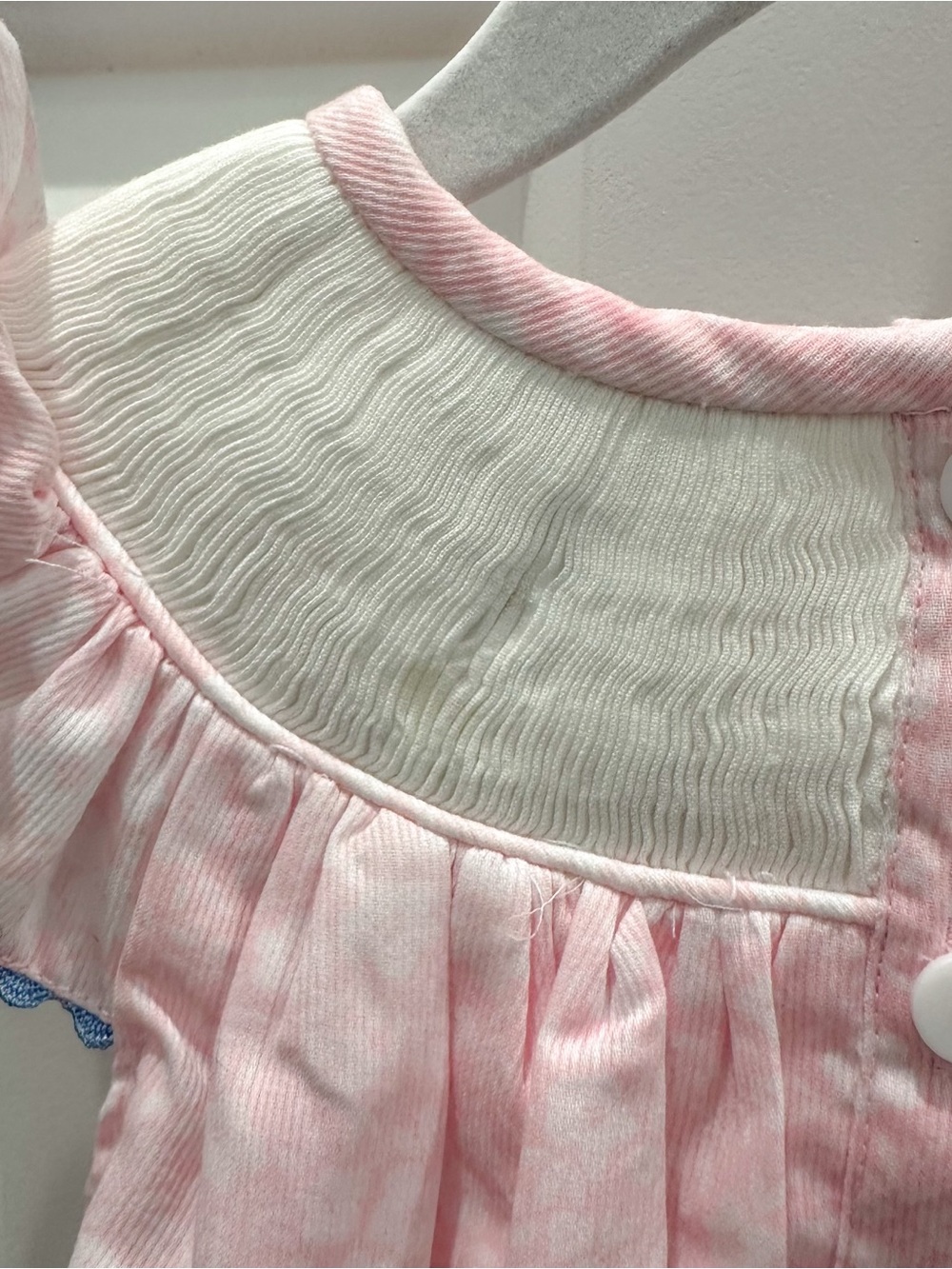 Lillie & Lilah ginger jar smocked dress 9m NWT with FLAW - Picture 5 of 5